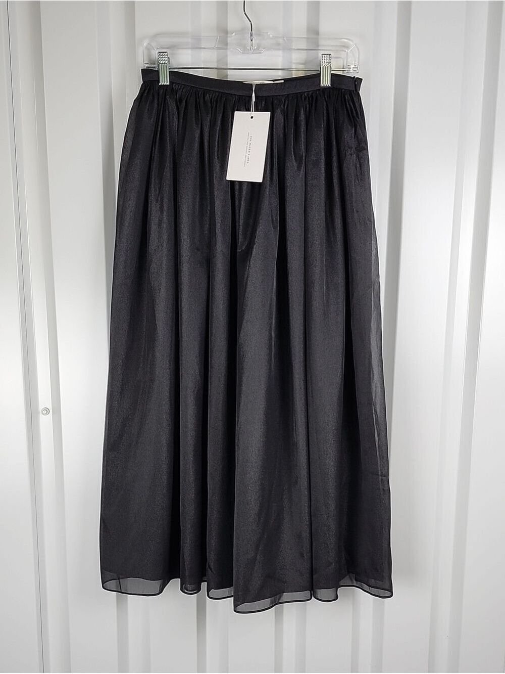 Adeirlina Women's Twilight Black Gathered Full Skirt Size Med NWT Dark Romantic